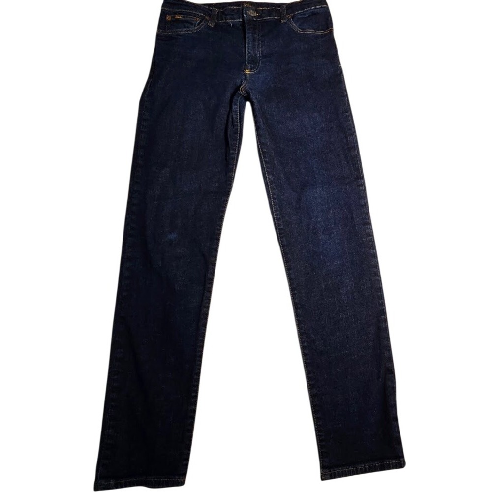 Polo Ralph Lauren Mens Dark Wash Straight Leg Denim Jeans Blue 30x31. 1311